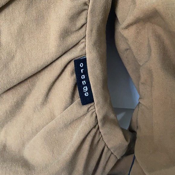 VINTAGE Kitchen Orange Slouch Top. - Picture 3 of 6